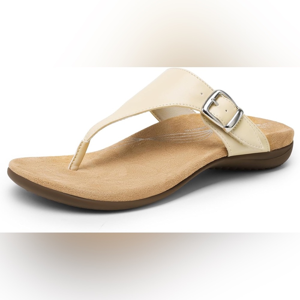 Dream Pairs Cream Women's Sandals